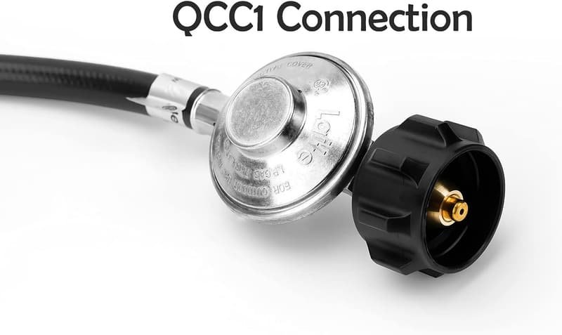 Propane Regulator Hose with Quick Disconnect for Mr. Heater