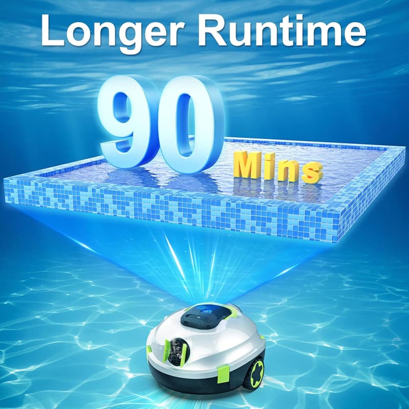 Y20 Cordless Robotic Pool Cleaner for Above & Inground Pools