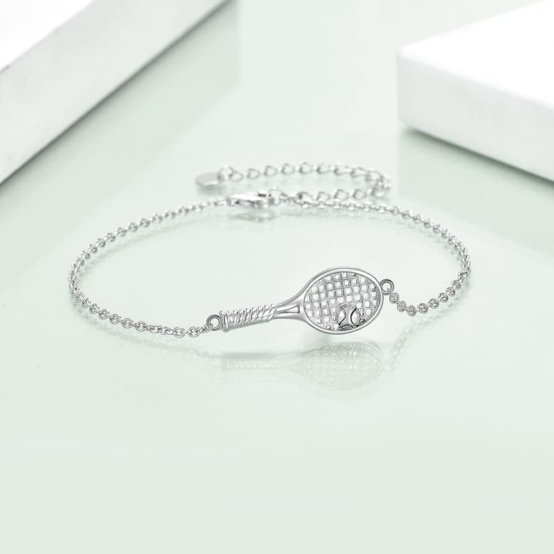 Sterling Silver Sport Bracelet for Sports Lovers
