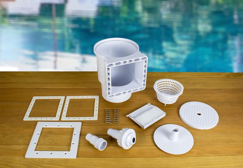 High-Profile Thru-Wall Pool Skimmer by Poolmaster