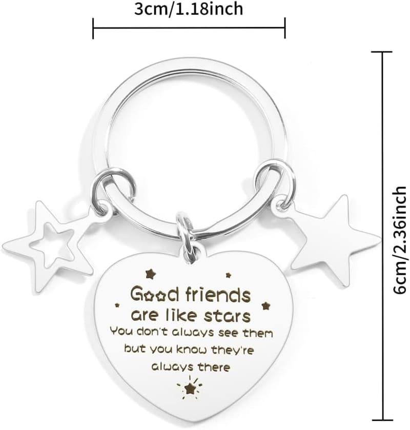 Valentine's Day Keychain Gift for Friends and Colleagues