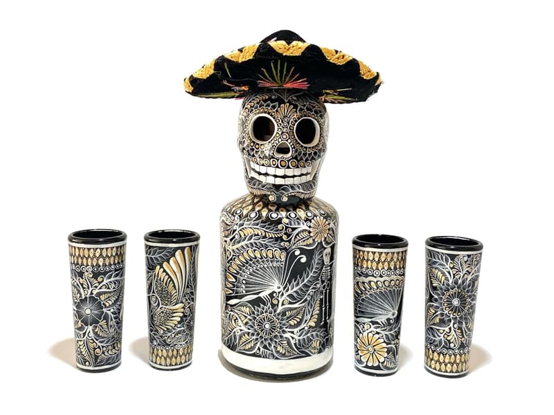Personalized Tequila Decanter Set with Shot Glasses
