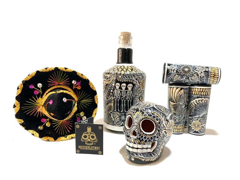 Personalized Tequila Decanter Set with Shot Glasses