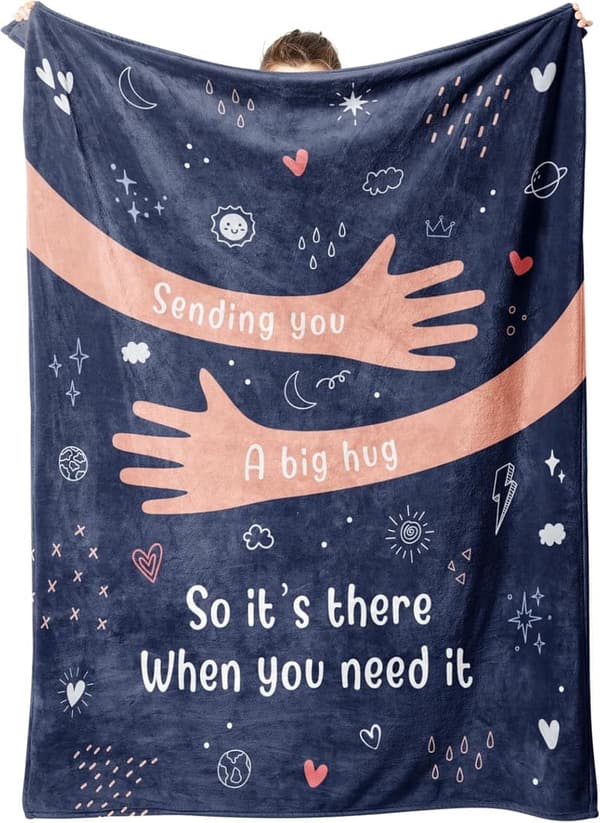 Get Well Blanket for Women & Men - Soft Healing Throw 50
