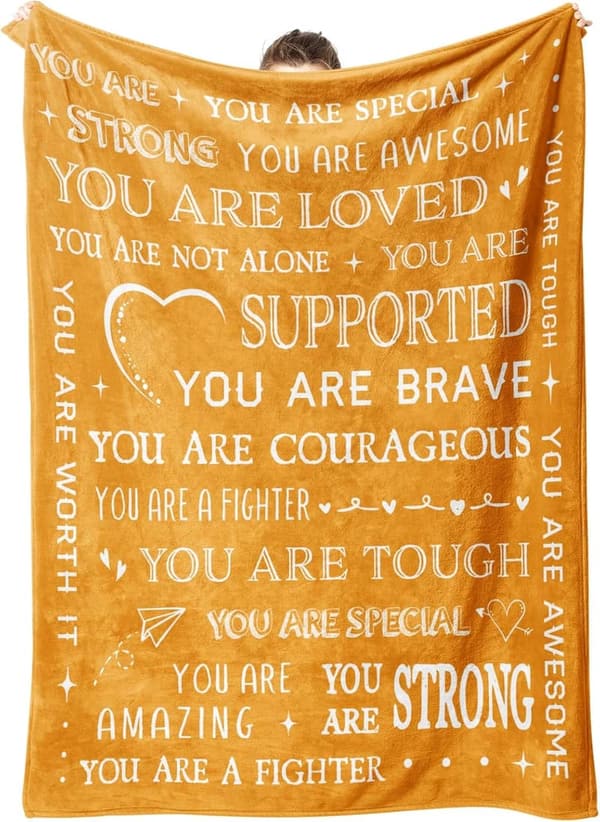 Inspirational Blanket Gift for Him/Her – 60'' x 50''
