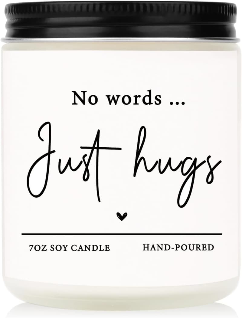 Sympathy Candle Gift - Lavender Scented Bereavement Comfort