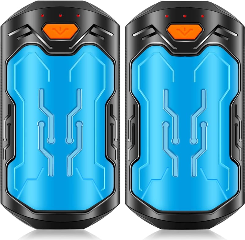 Rechargeable USB Hand Warmers 20 Hrs - 2 Pack for Outdoor Use
