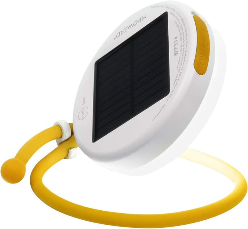 Solar Utility Task Light - Luci Core | 40 Lumens, Adjustable, Waterproof