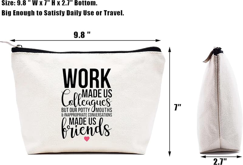 Farewell Gift Makeup Bag for Coworkers Moving On