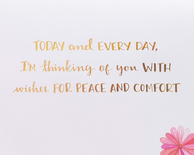 Thinking of You Card - Papyrus (Peace & Comfort)