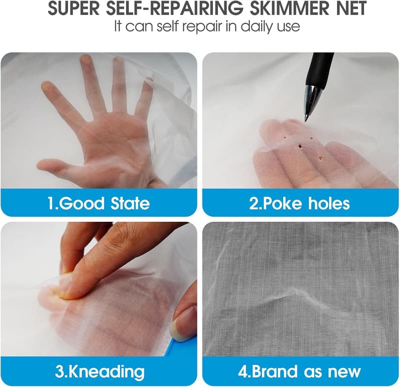 Ultra Fine Mesh Pool Skimmer Net for Debris Cleaning