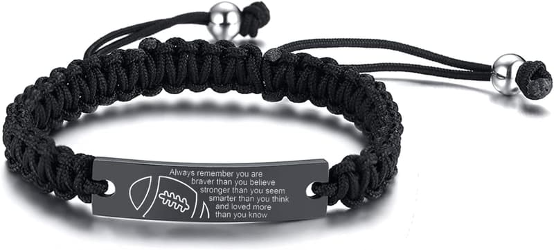 Athlete Gift: Handmade Sport Bracelet for Men & Boys