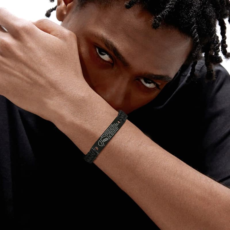 Athlete Gift: Handmade Sport Bracelet for Men & Boys