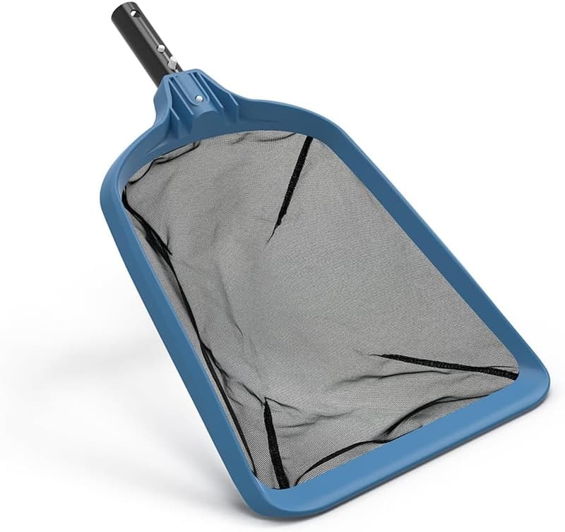 Pro Grade 2-IN-1 Pool Skimmer Net with Fine Nylon Mesh
