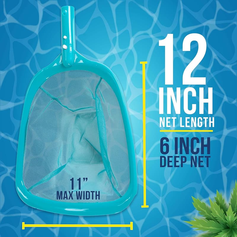 Swimming Pool Leaf Skimmer Net with Telescopic Aluminum Pole