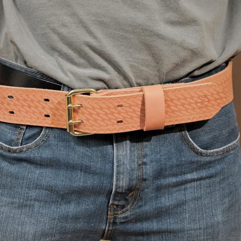 Heavy-Duty Leather Tool Belt for Contractors and Tradesmen
