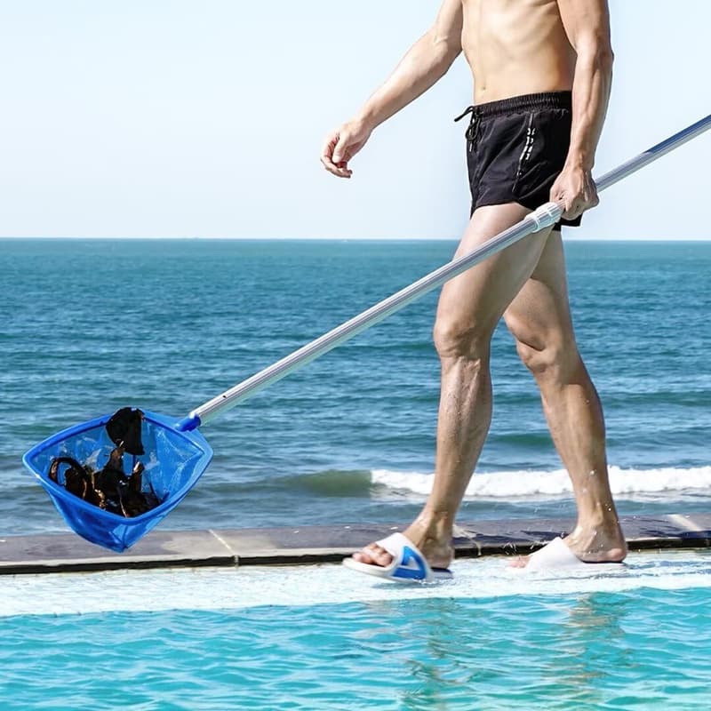 Swimming Pool Leaf Skimmer Net for Easy Debris Removal