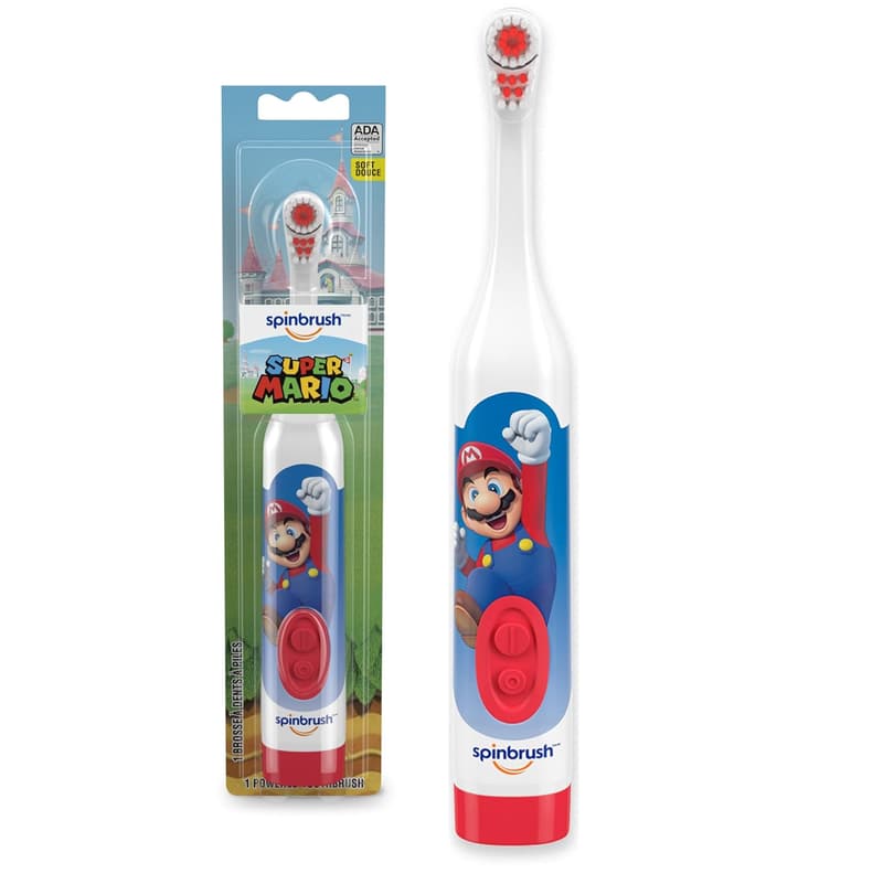 Super Mario Kid’s Soft Electric Toothbrush - 1 ct