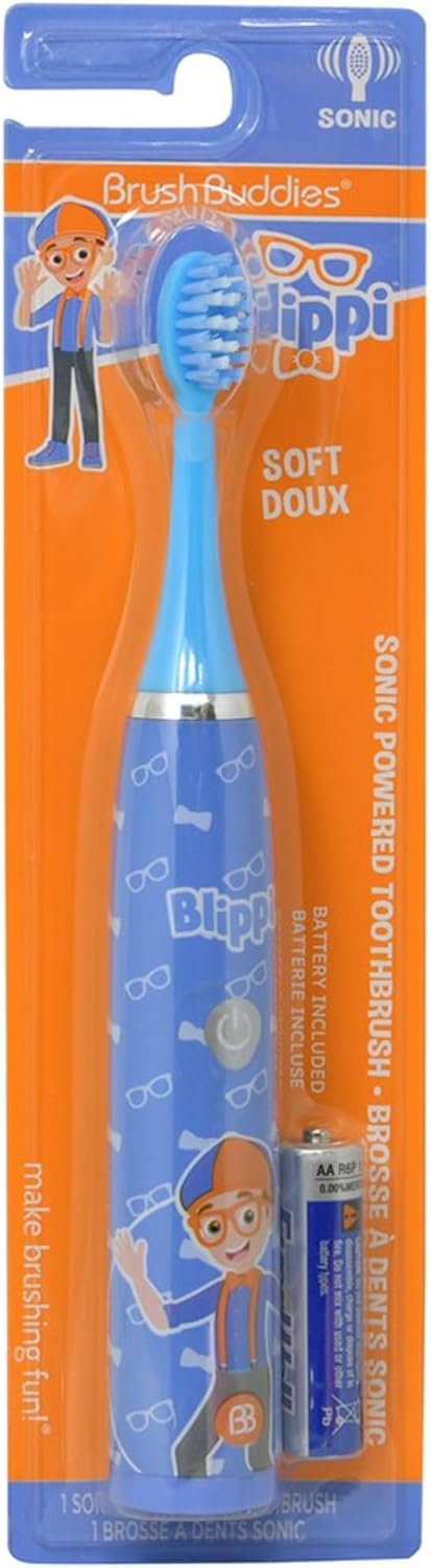 Blippi Battery-Powered Sonic Toothbrush for Kids