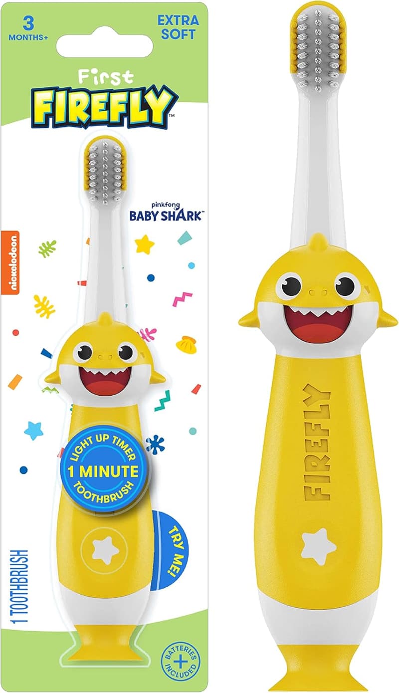 Baby Shark Light-Up Training Toothbrush for Kids