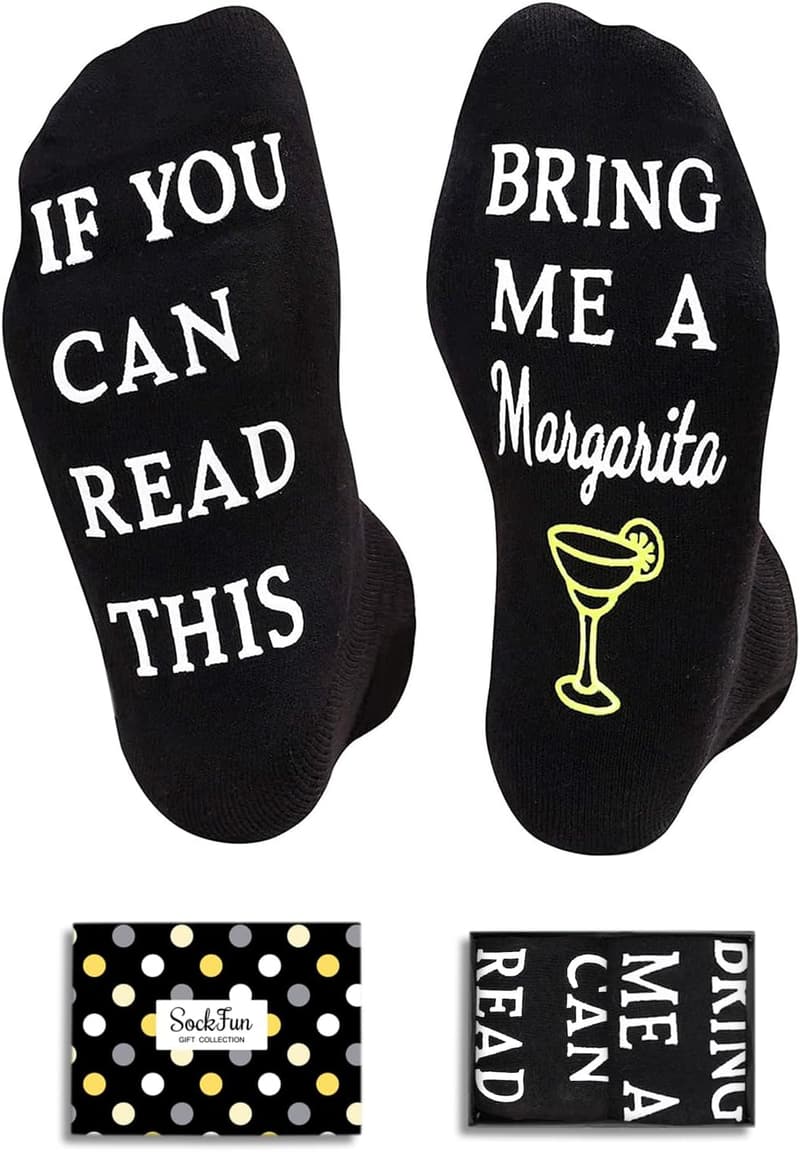 Funny Bourbon Socks for Men - Ideal Gift for Drink Lovers