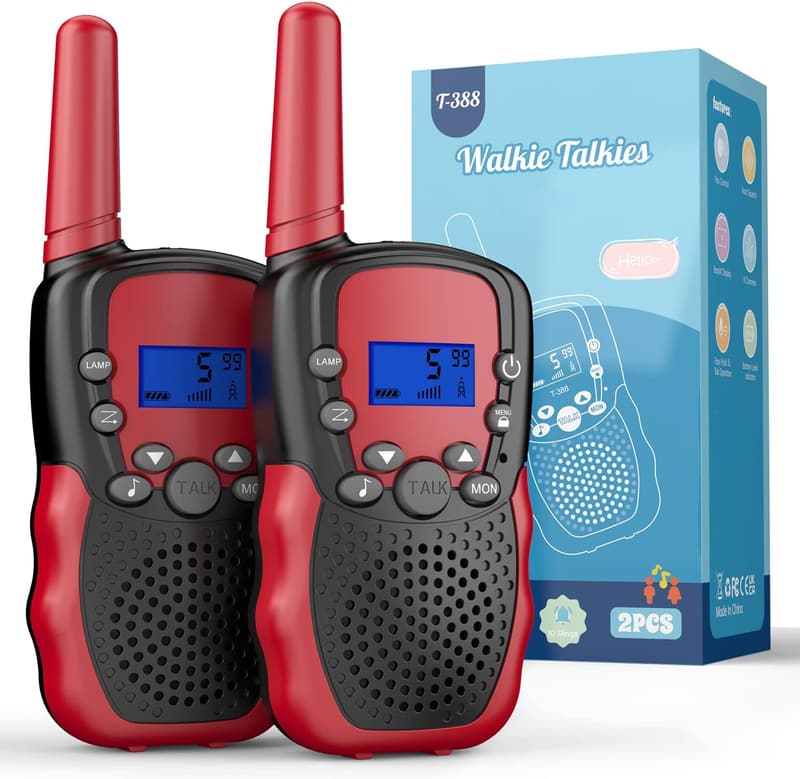 Kids Walkie Talkies - 22 Channel 2-Way Radio - Outdoor Toys
