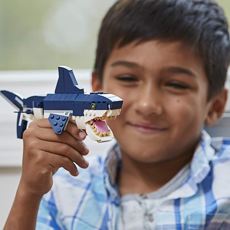 LEGO Creator 3-in-1 Deep Sea Creatures Set for Ages 7+