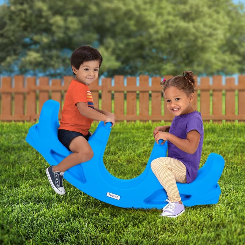Sapphire Teeter Totter Seesaw for Toddlers (18 Mo. - 5 Yrs)
