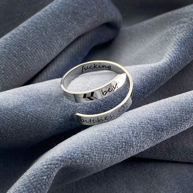 Inspirational Adjustable Stainless Steel Bands for Women