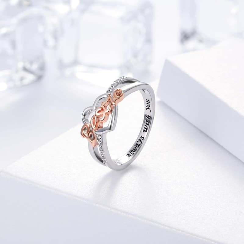 Mother's Day 925 Sterling Silver Ring for Women