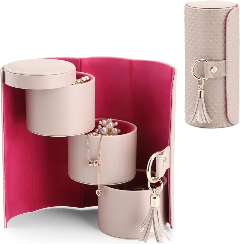Travel Jewelry Case for Women - Perfect Gift for Travelers