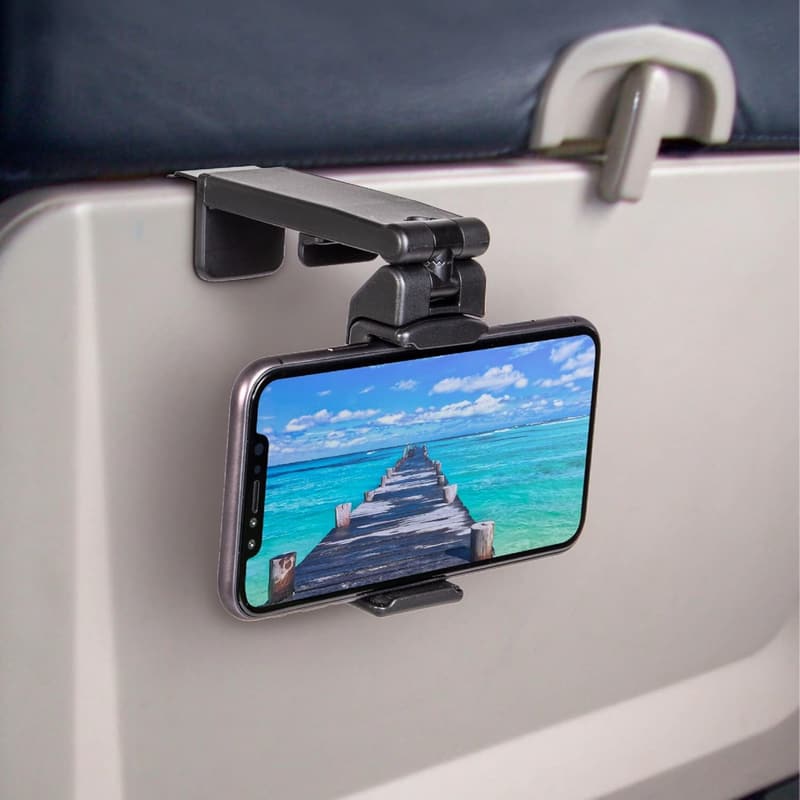 Universal Airplane Phone Holder Mount for Hands-Free Viewing