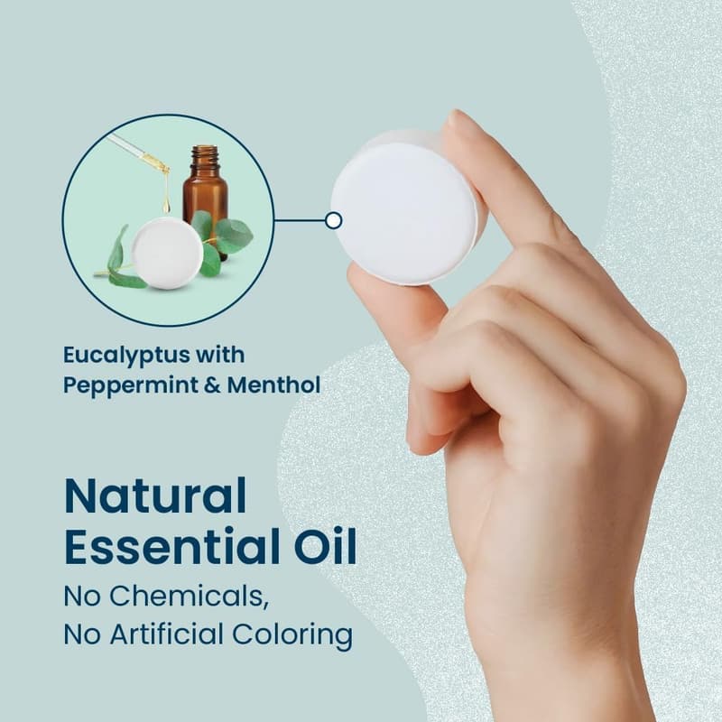 Eucalyptus Aromatherapy Shower Steamers - 15 Pack for Self-Care