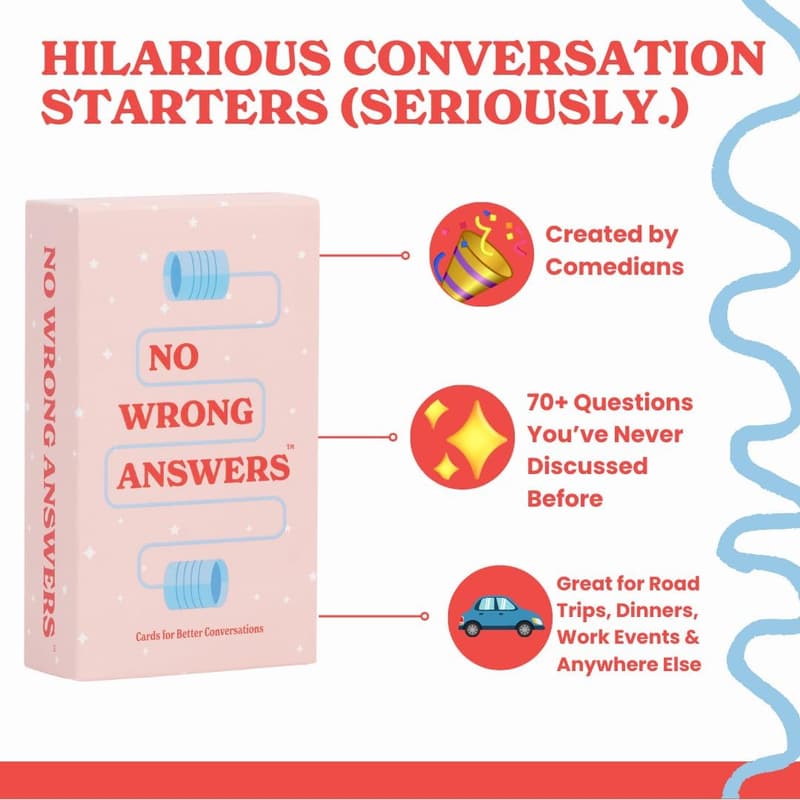 No Wrong Answers - Hilarious Card Game for All Ages