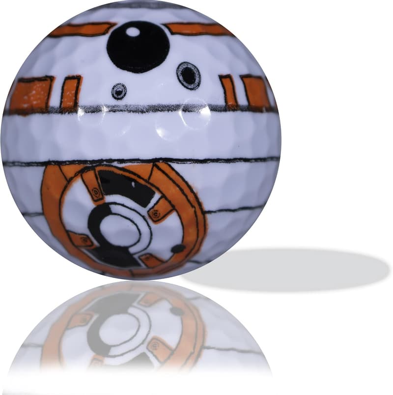 Death Star & R2D2 Golf Balls with 20 Tees for Star Wars Fans