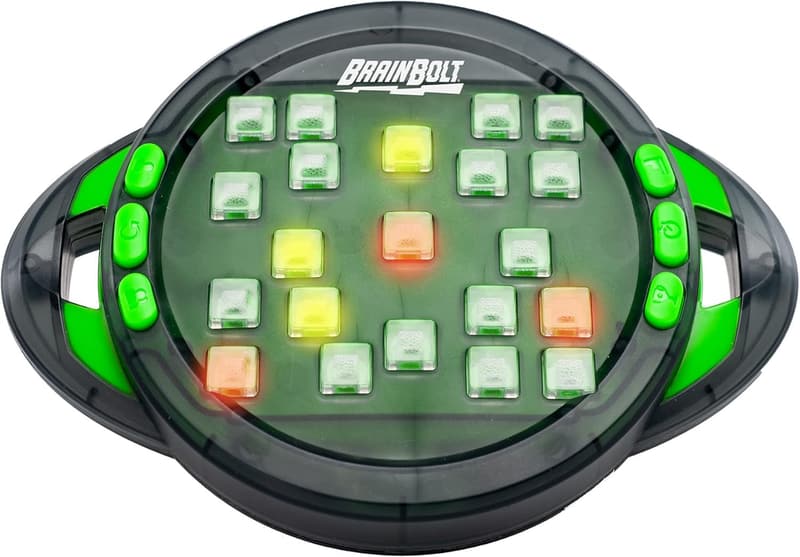 BrainBolt Memory Game - Electronic Brain Teasers for Ages 7+