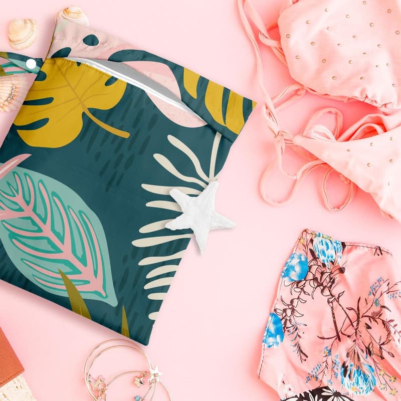 Waterproof Wet Bag for Travel, Swimsuits & Gym Clothes