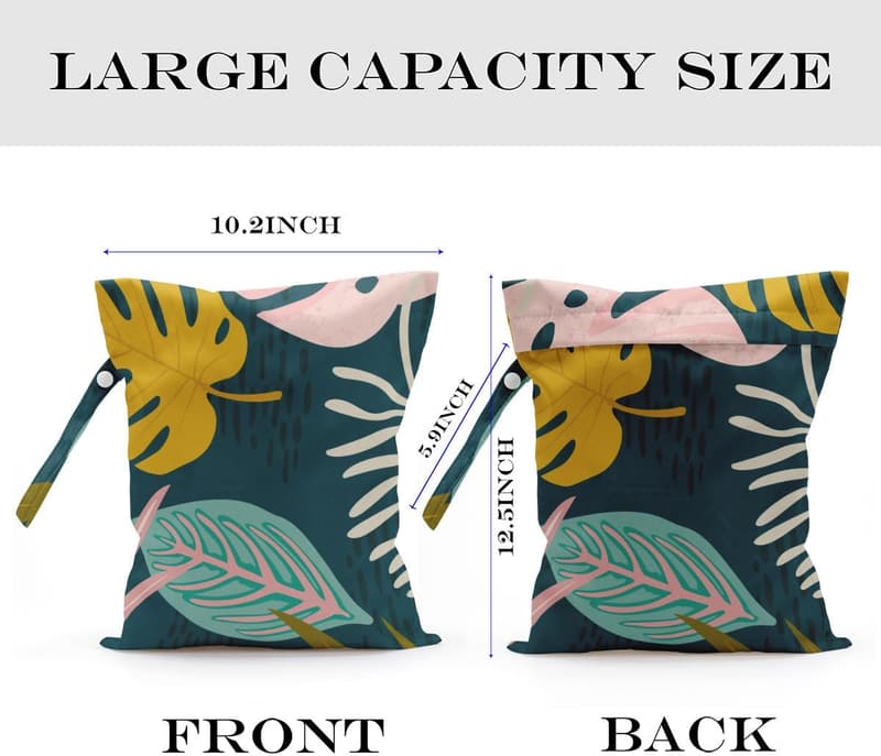 Waterproof Wet Bag for Travel, Swimsuits & Gym Clothes