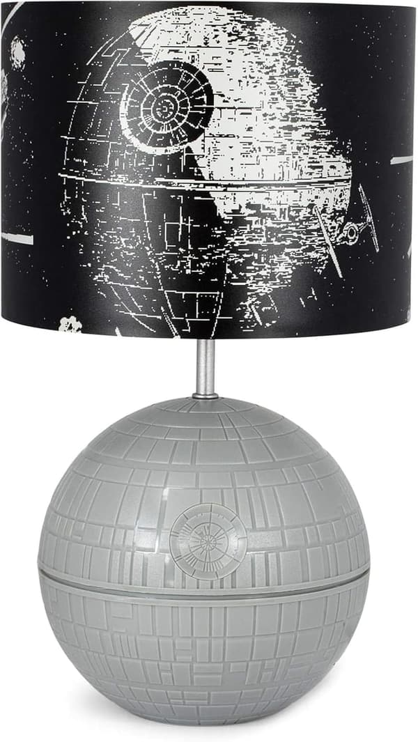 Star Wars Death Star 3D LED Desk Lamp - 14 Inch USB Lamp