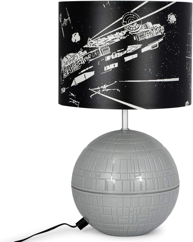 Star Wars Death Star 3D LED Desk Lamp - 14 Inch USB Lamp