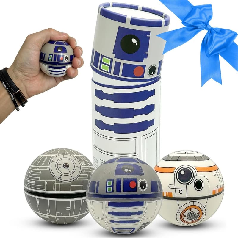 Star Wars Stress Ball Set - Fidget Relief Toy for All Ages