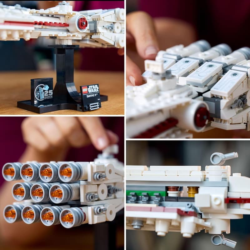 LEGO Star Wars Tantive IV 25th Anniversary Model Building Set