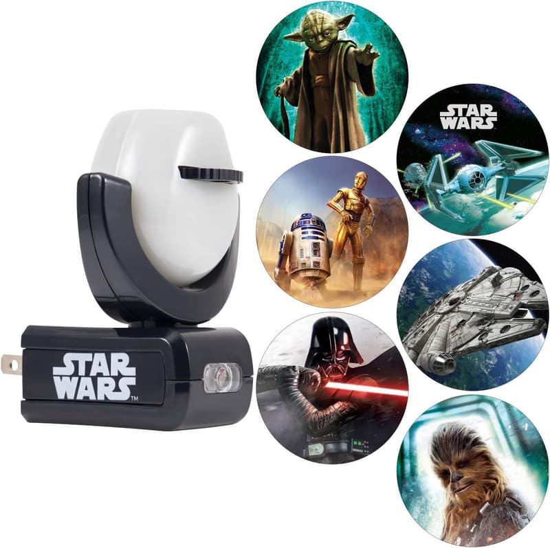 Star Wars LED Night Light Projector for Kids & Adults