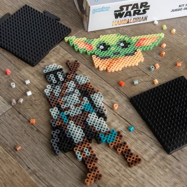 Star Wars Mandalorian Bead Kit with 14 Patterns, 4579 Pieces
