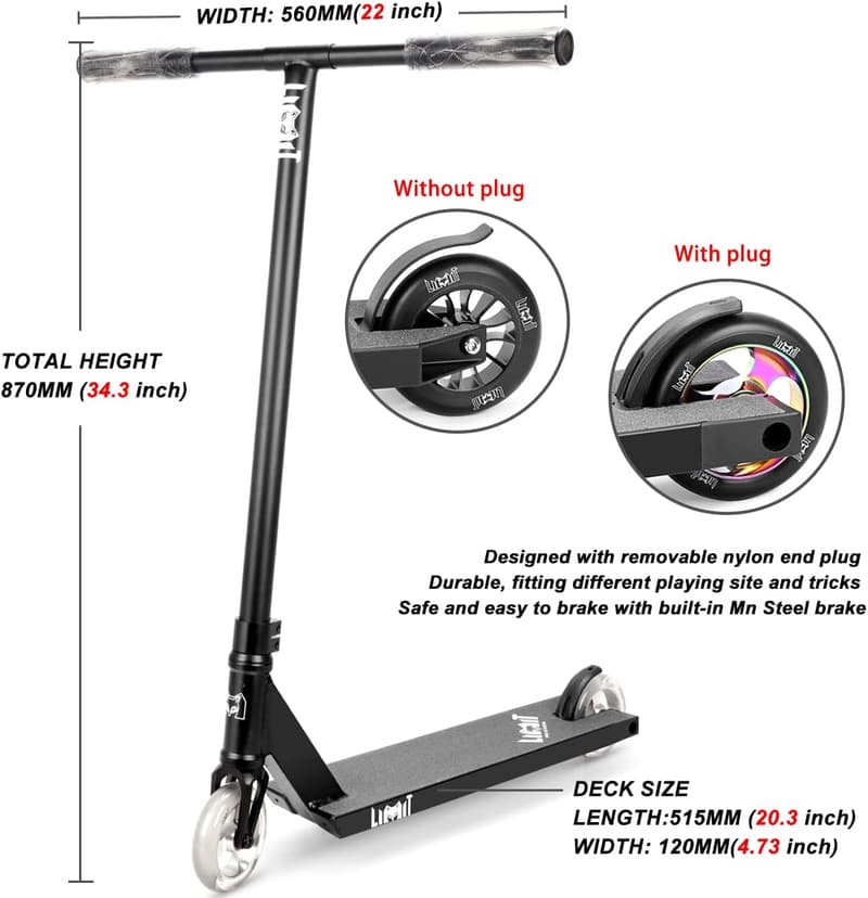 Intermediate Stunt Scooter for Ages 8+ – Trick Scooter