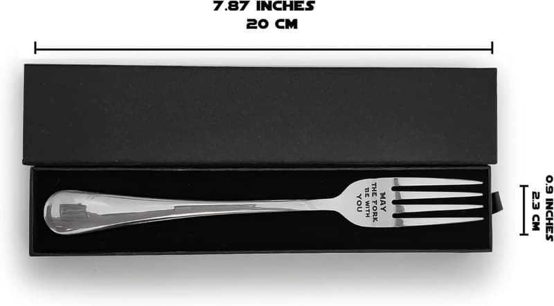 Star Wars Themed Laser Engraved Stainless Steel Fork