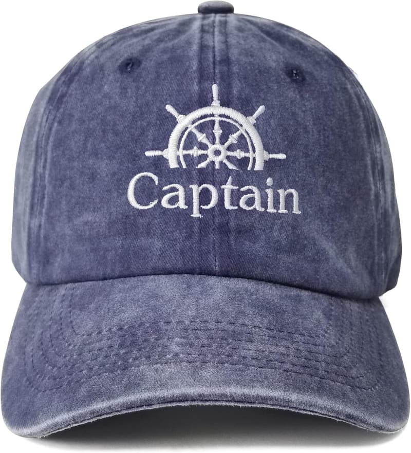 Crew Hats for Men and Women - Captain and First Mate Design
