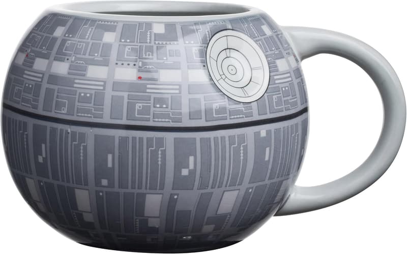 Star Wars 3D Sculpted Death Star Ceramic Mug - 20 oz