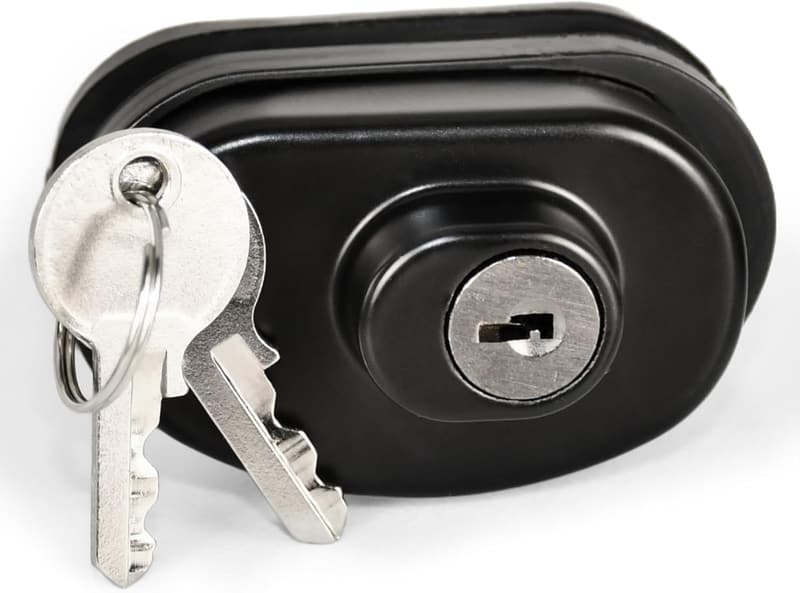 Adjustable Gun Lock with Key and Protective Rubber Pads