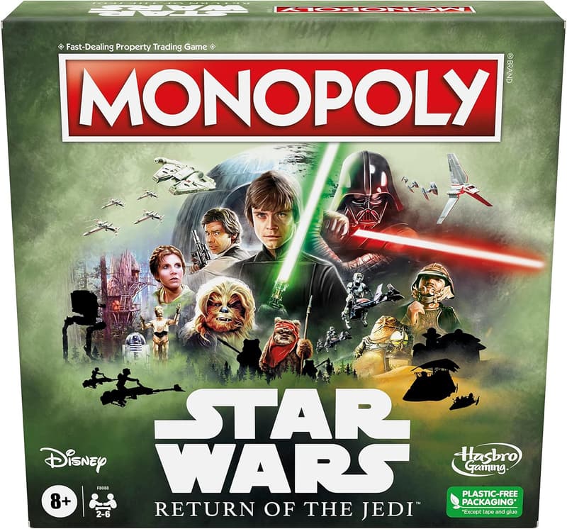 Star Wars Return of The Jedi Monopoly Board Game for Families